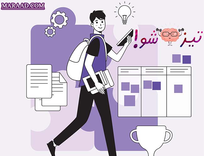 ساختار آزمون تیزهوشان نهم به دهم