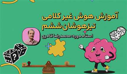 دوره آموزش هوش غیرکلامی تیزهوشان ششم