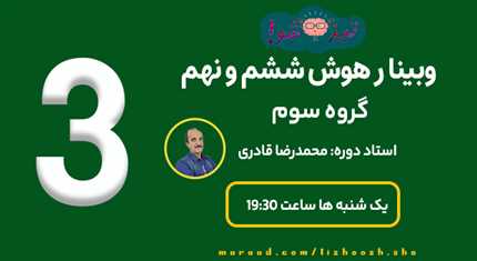 وبینار هوش گروه سوم
